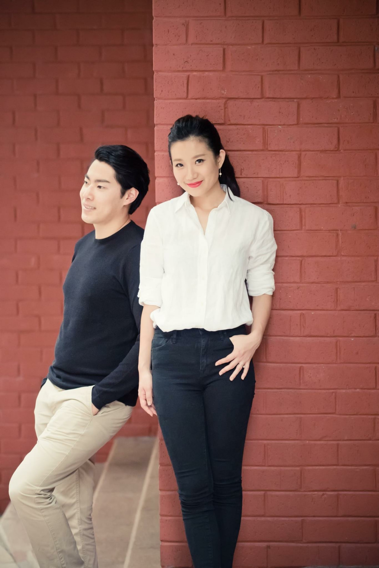 A destination engagement session photographed for a Christel Winther couple