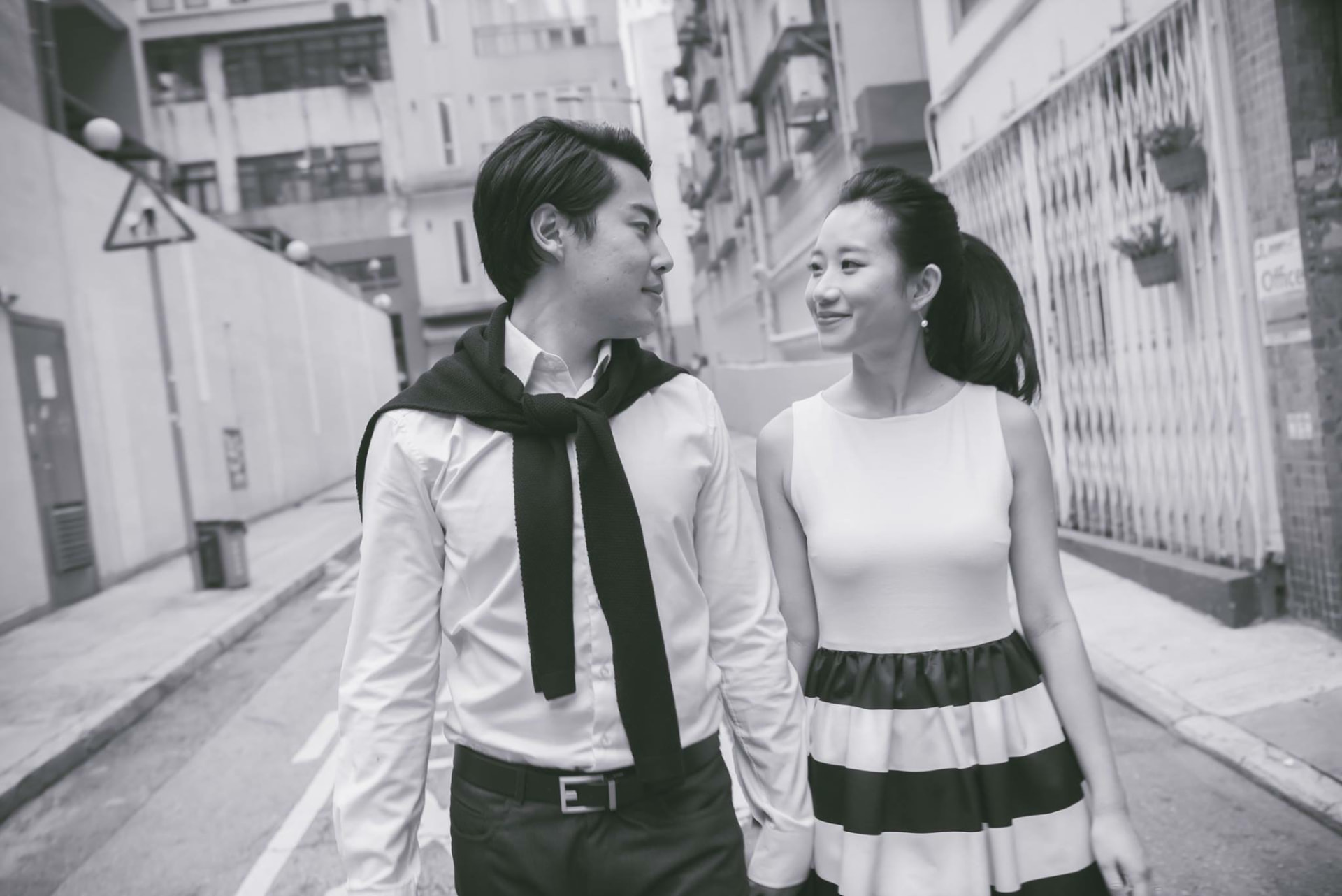 A destination engagement session photographed for a Christel Winther couple