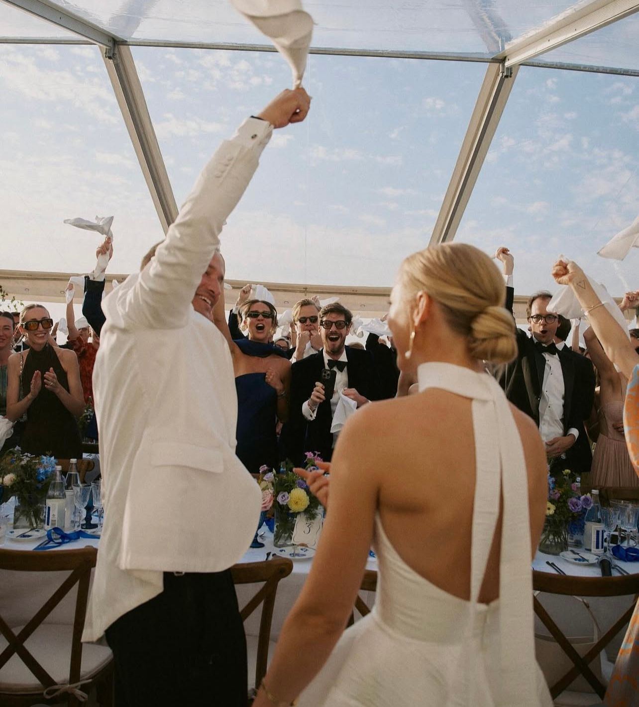 The moment the room becomes the celebration